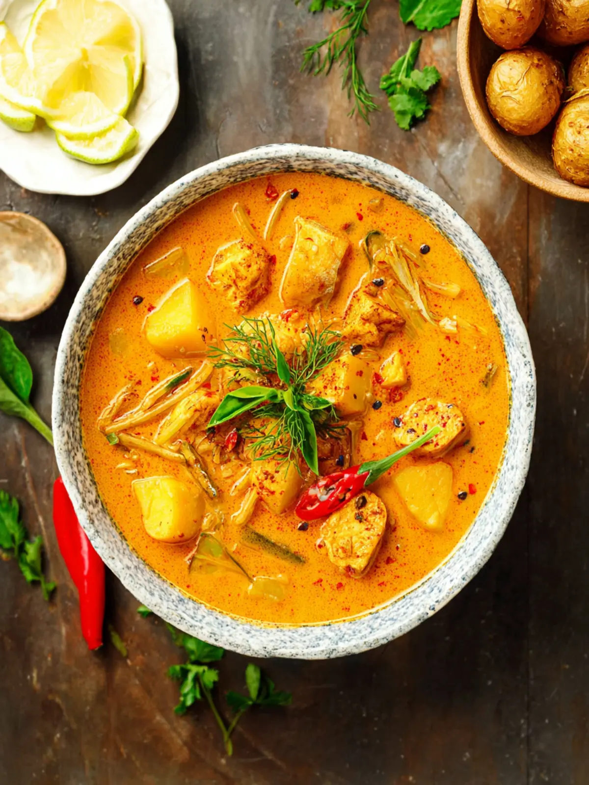 Massaman Curry with Roasted Potatoes First Image