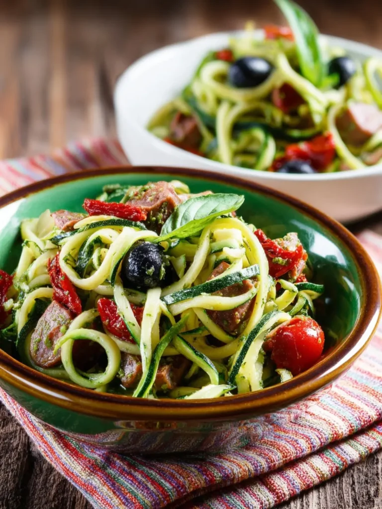 Zucchini Pasta Salad First Image